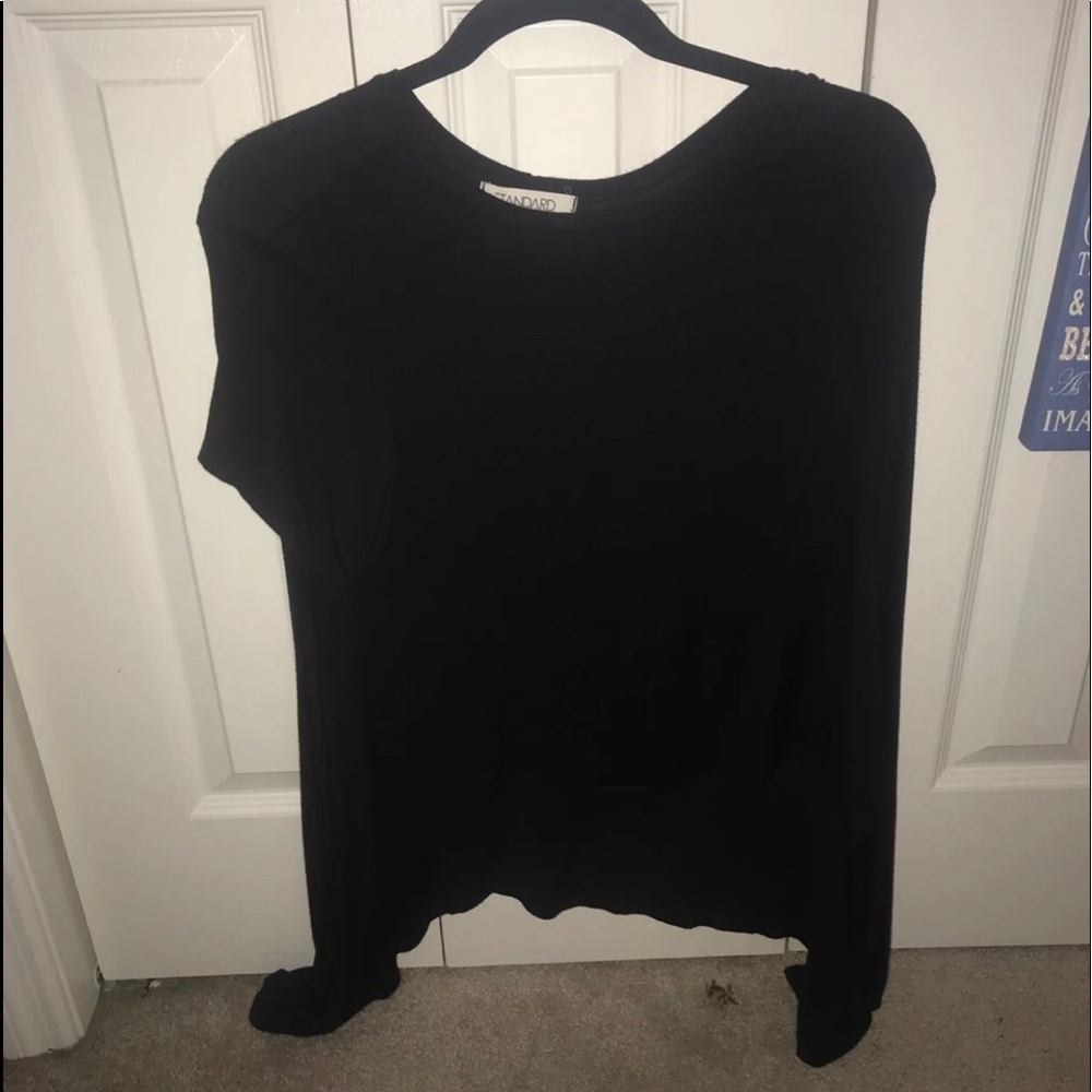 black dressy top